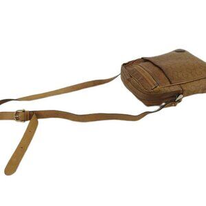 CELINE Shoulder Bag Beige brown gold Women Authentic secondhand